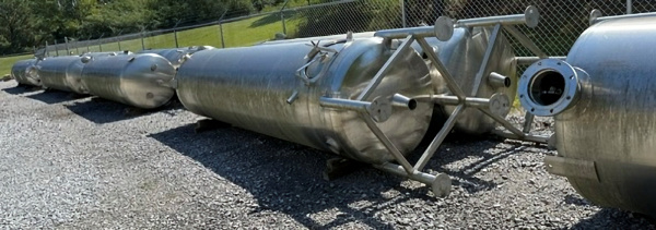Used stainless steel water tank
